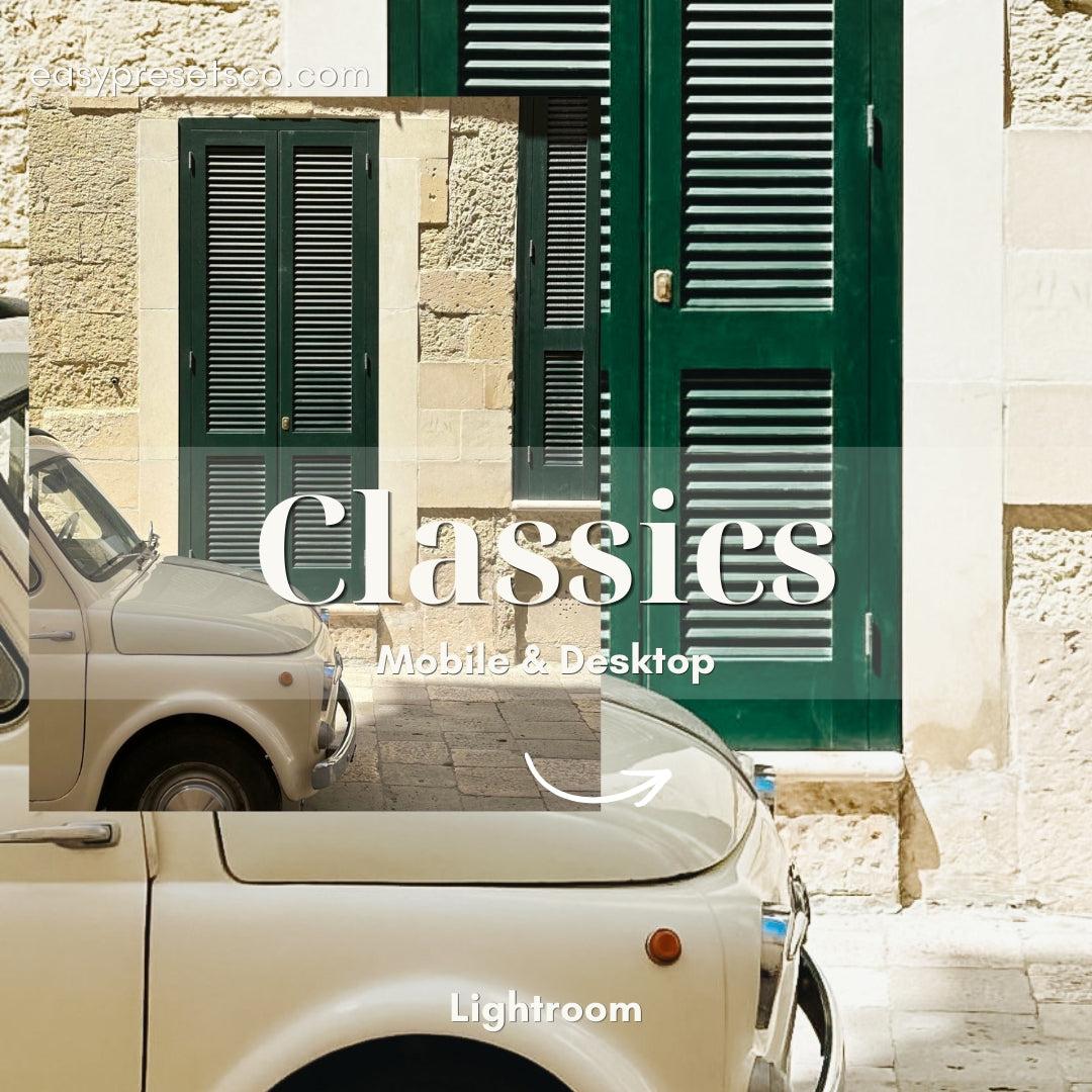 Classics Pro - Lightroom Preset (5 Pack)