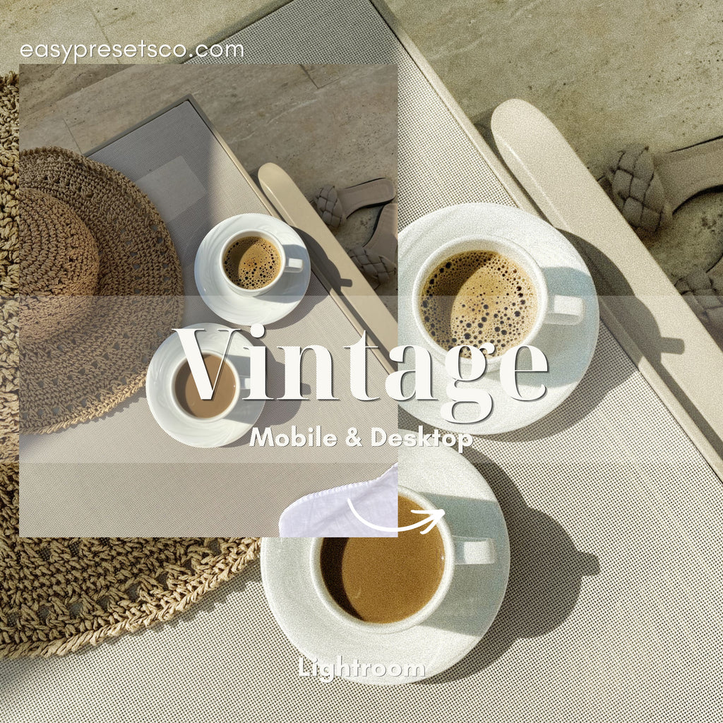Vintage Pro - Lightroom Preset (25 Pack)