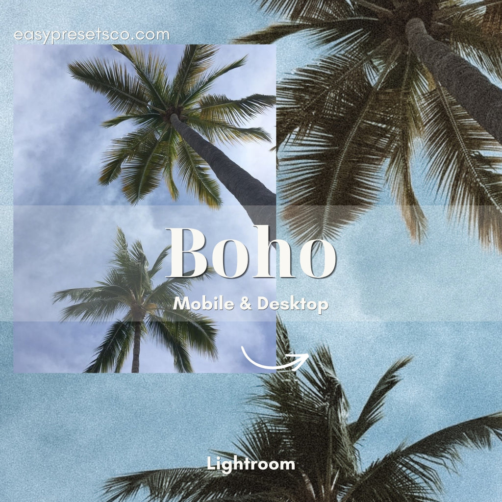 Boho Pro - Lightroom Preset (5 Pack)